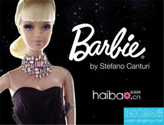 世界最贵的芭比娃娃排名，排名第一的芭比价值30万美元！