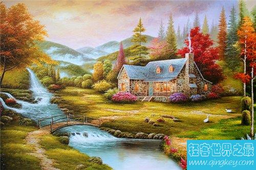 经典油画风景作品欣赏，油画风景技法解析