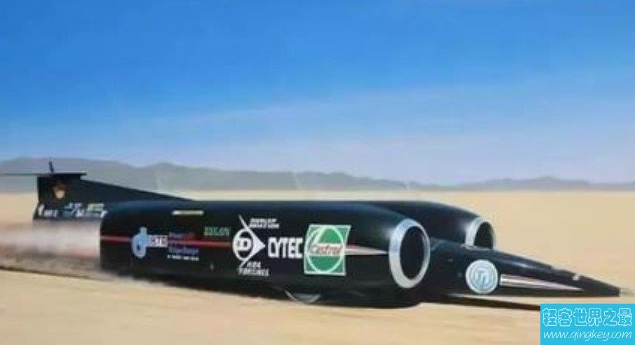 世界上速度最快的改装车，超酷的超音速推动号