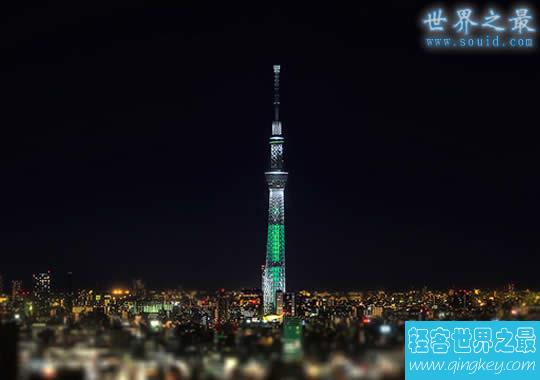 世界上最高的塔，日本东京塔(634米)
