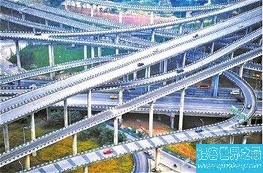 世界上复杂立交桥，中国立交桥上榜数量最多
