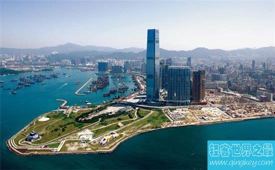 香港十大高楼2018最新排行榜，香港第一高楼高达484米！