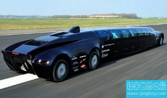 世界上最快的公交车，迪拜公交车(造价7000万)