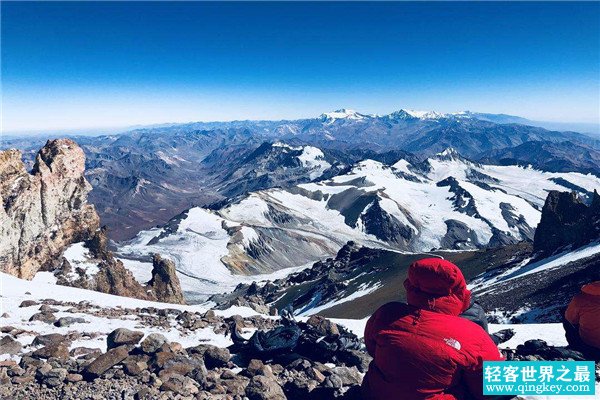 世界最高的死火山 阿空加瓜山（阿根廷海拔有6962米）