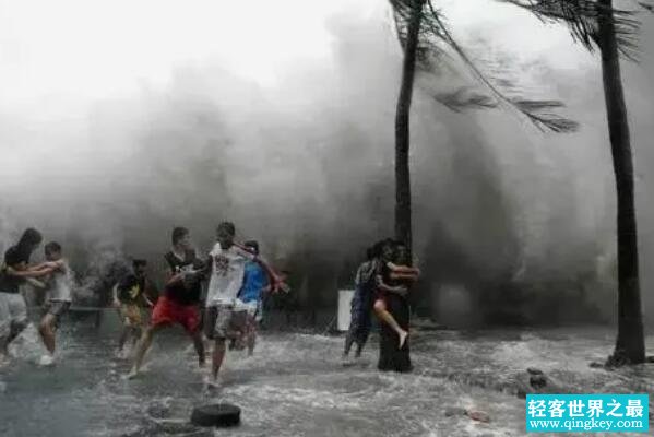 史上最强的台风是什么台风：台风海燕(造成逾6300人死亡)