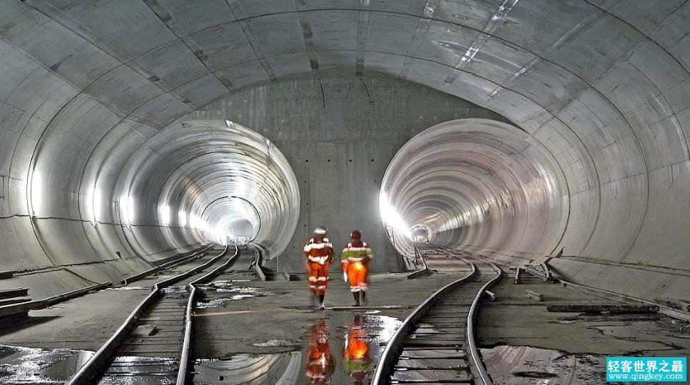 世界三大最长的铁路隧道 排行榜（全球最长）