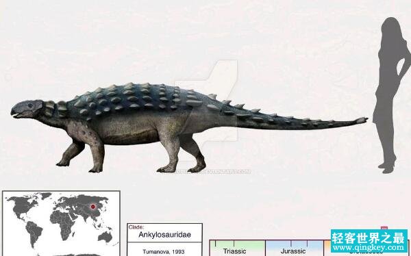 白山龙：蒙古国大型食草恐龙（长6.5米/距今9300万年前）