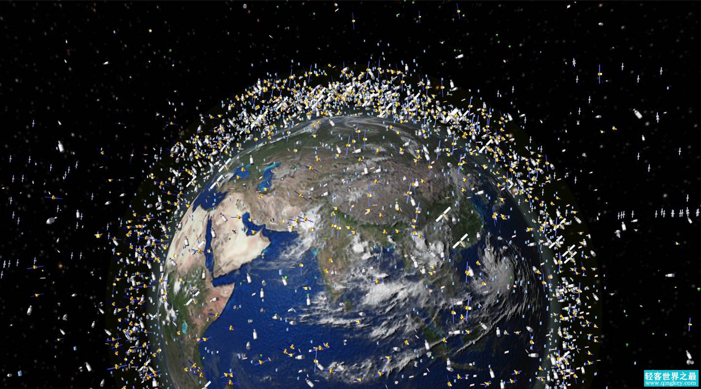 太空碎片已增加到近两亿件（太空垃圾）