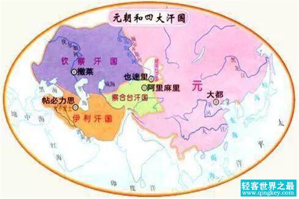 四大汗国为什么不打明朝：自身难保（汗国并不团结）