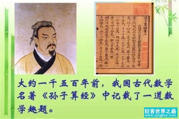 四时之终始万物之祖宗出自哪本书：孙子算经（数学著作）