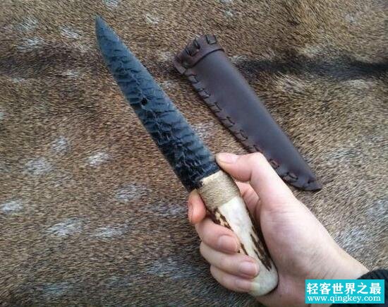 上古世纪黑曜石武器，用石头制成的可怕武器(比刀还锋利)